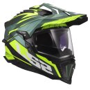 LS2 MX701 Explorer Spire Endurohelm grün neongelb