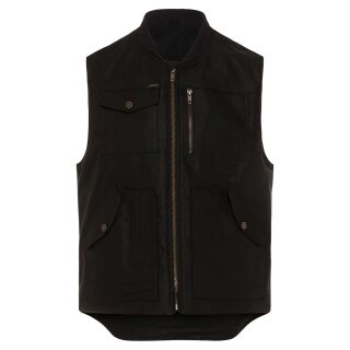 Rokker Ranger Vest 2 Motorrad Weste schwarz