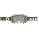 Scott Fury LS Crossbrille grau work kaki grün