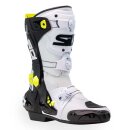 Sidi Rex Motorrad-Stiefel Racing weiß schwarz neongelb