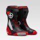 XPD XP9-S Motorrad-Stiefel rot schwarz weiß