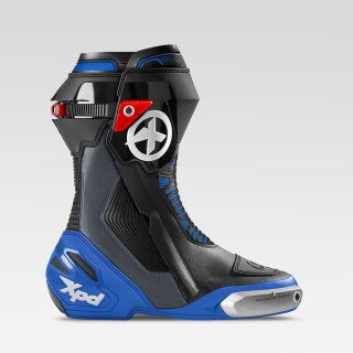 XPD XP9-S Motorrad-Stiefel schwarz blau