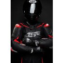4SR Racing Diablo AR Evo Lederkombi 1Pc schwarz rot