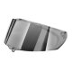 AGV Visier K7 Pinlock-Ready GT8-1 silber verspiegelt