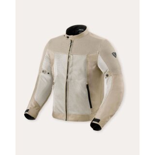 Revit Vigor 2 Motorrad-Jacke Textil Sand beige
