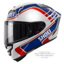 Shoei X-SPR Pro Gardner TC-2 Helm Replica blau weiß rot