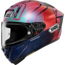 Shoei X-SPR Pro Marquez Holi TC-1 Helm Limited rot blau