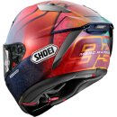 Shoei X-SPR Pro Marquez Holi TC-1 Helm Limited rot blau
