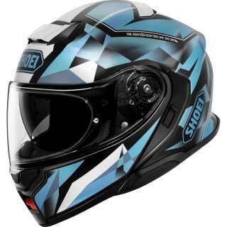Shoei Neotec3 Fragments Klapphelm TC-2 blau schwarz