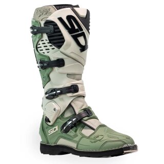 Sidi Crossfire 3 Motocross Stiefel Army grün Sand beige