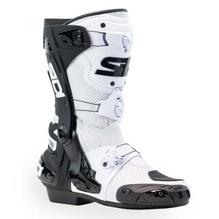 Sidi Rex Air Motorrad-Stiefel Racing weiß schwarz