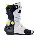 Sidi Rex Motorrad-Stiefel Racing weiß schwarz neongelb