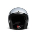 DMD Retro Ice Motorrad Jet-Helm silber