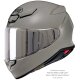 Shoei NXR2 Helm Uni Chalk Grey grau