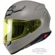 Shoei NXR2 Helm Uni Chalk Grey grau