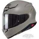 Shoei NXR2 Helm Uni Chalk Grey grau