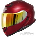 Shoei Neotec3 Klapphelm Uni Garnet rot