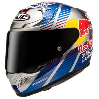 HJC Rpha 12 Red Bull Austin GP II Helm MC21 blau silber