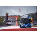 HJC Rpha 12 Red Bull Austin GP II Helm MC21 blau silber