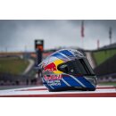 HJC Rpha 12 Red Bull Austin GP II Helm MC21 blau silber