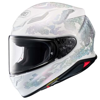Shoei NXR2 Fearless Integralhelm TC-6 weiß Liquid Chrome