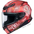 Shoei NXR2 Char`s Zaku II TC-1 Integralhelm rot