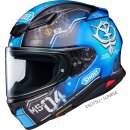 Shoei NXR2 Bugu TC-2 Integralhelm blau schwarz