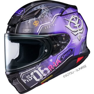 Shoei NXR2 H-Mobility Zaku TC-12 Integralhelm violett schwarz