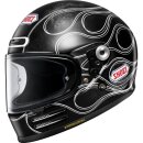 Shoei Glamster06 Blast Retrohelm TC-5 schwarz weiß