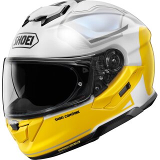 Shoei GT-Air3 Mike Integralhelm TC-3 gelb weiß