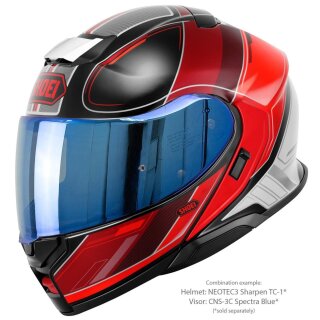 Shoei Neotec3 Sharpen Klapphelm TC-1 rot