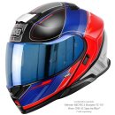 Shoei Neotec3 Sharpen Klapphelm TC-10 weiß rot blau