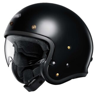 Shoei J.O2 Motorrad Jethelm Uni schwarz