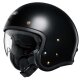 Shoei J.O2 Motorrad Jethelm Uni schwarz