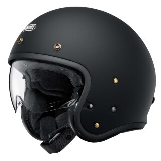 Shoei J.O2 Motorrad Jethelm Uni mattschwarz