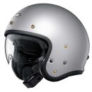 Shoei J.O2 Motorrad Jethelm Uni Light silver silber