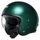 Shoei J.O2 Motorrad Jethelm Uni British Green grün