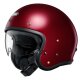 Shoei J.O2 Motorrad Jethelm Uni Garnet Metallic rot