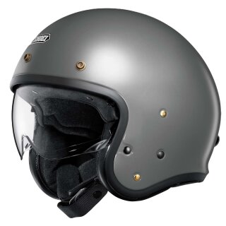 Shoei J.O2 Motorrad Jethelm Uni Basalt Grey grau