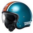 Shoei J.O2 Aventure Jethelm TC-2 rot blau orange