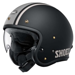 Shoei J.O2 Aventure Jethelm TC-10 mattschwarz grau