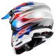 Shoei VFX-WR 06 Sparkle Crosshelm TC-10 blau rot weiß