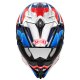 Shoei VFX-WR 06 Sparkle Crosshelm TC-10 blau rot weiß