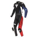 Dainese Demon Sprint Lederkombi 2Pc schwarz weiß rot