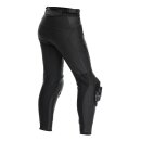 Dainese Delta 4 Damen Motorradhose Leder schwarz schwarz