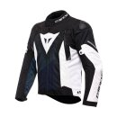 Dainese Super Sprint Motorradjacke schwarz blau weiß