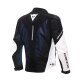 Dainese Super Sprint Motorradjacke schwarz blau weiß