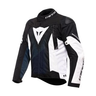 Dainese Super Sprint Motorradjacke schwarz blau weiß