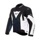 Dainese Super Sprint Motorradjacke schwarz blau weiß