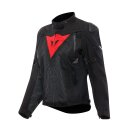 Dainese Super Sprint Damen Motorradjacke schwarz rot
